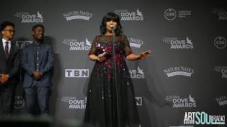 Ce Ce Winans Wins Big at 2017 Dove Awards & Shares Love For New Artists