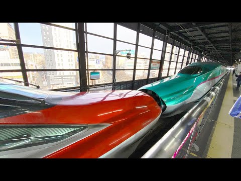320 km/h !! High-Speed Journey: Japan's FASTEST Bullet Train Komachi and Disney Shinkansen
