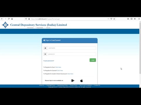 How to Register on CDSL Easiest | Finvasia
