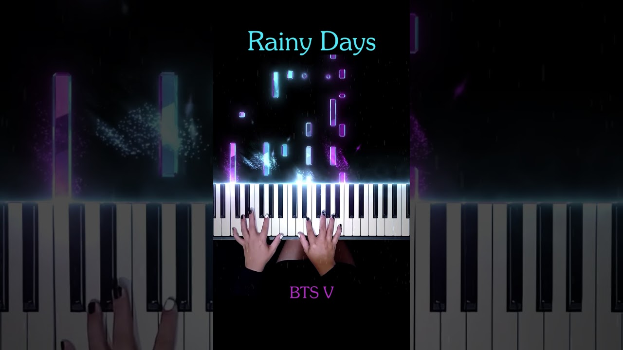 Rainy Days – BTS V Sheet music for Piano (Solo)