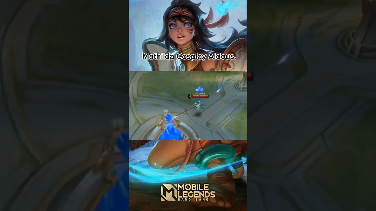 Mathilda Cosplay Aldous. 😂 