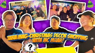 CHRISTMAS DECOR SHOPPING WITH MC MUAH | BEKS FRIENDS