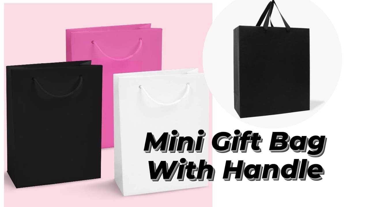 How to make a gift bag out of paper paper craft GIFT BAG with