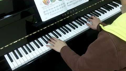 Bastien Piano Basics Level 4 Piano No.8 1st Inversion Boogie (P.11)