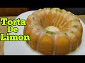 Torta de LIMON Receta FÁCIL Deliciosa y Esponjosa 🥧