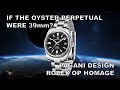If The Oyster Perpetual Were 39mm? - Pagani Design PD-1690 Rolex OP Homage