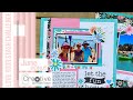 Stepped-Up Double Scrapbook Page Layout | Love Your Stash Process Video
