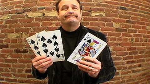 Bob Sheets performs 3 Card Monte / Produced by Oddboxvideo.com
