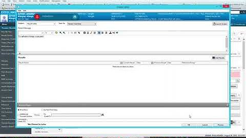 How to create a patient letter in Cerner PowerChart Ambulatory