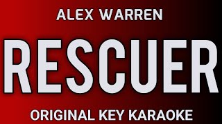 Alex Warren - RESCUER - Karaoke