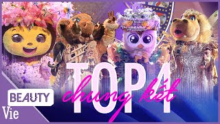 HÀNH TRÌNH TOP 4 chung kết và những màn biến hoá giọng hát nội lực tại THE MASKED SINGER MÙA 2