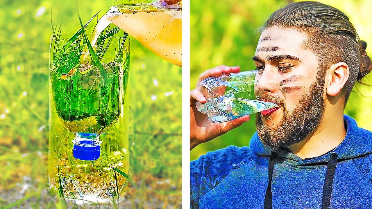 20 HELPFUL HACKS TO SURVIVE IN THE WILD