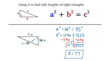 Pythagorean Theorem Review