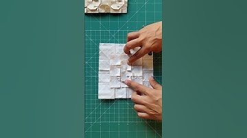 Learn how to fold this Origami Tesselation | Tutorial | DIY
