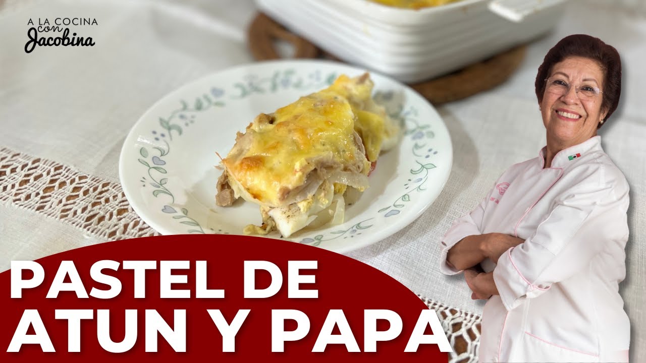 Pastelon de papa con atún