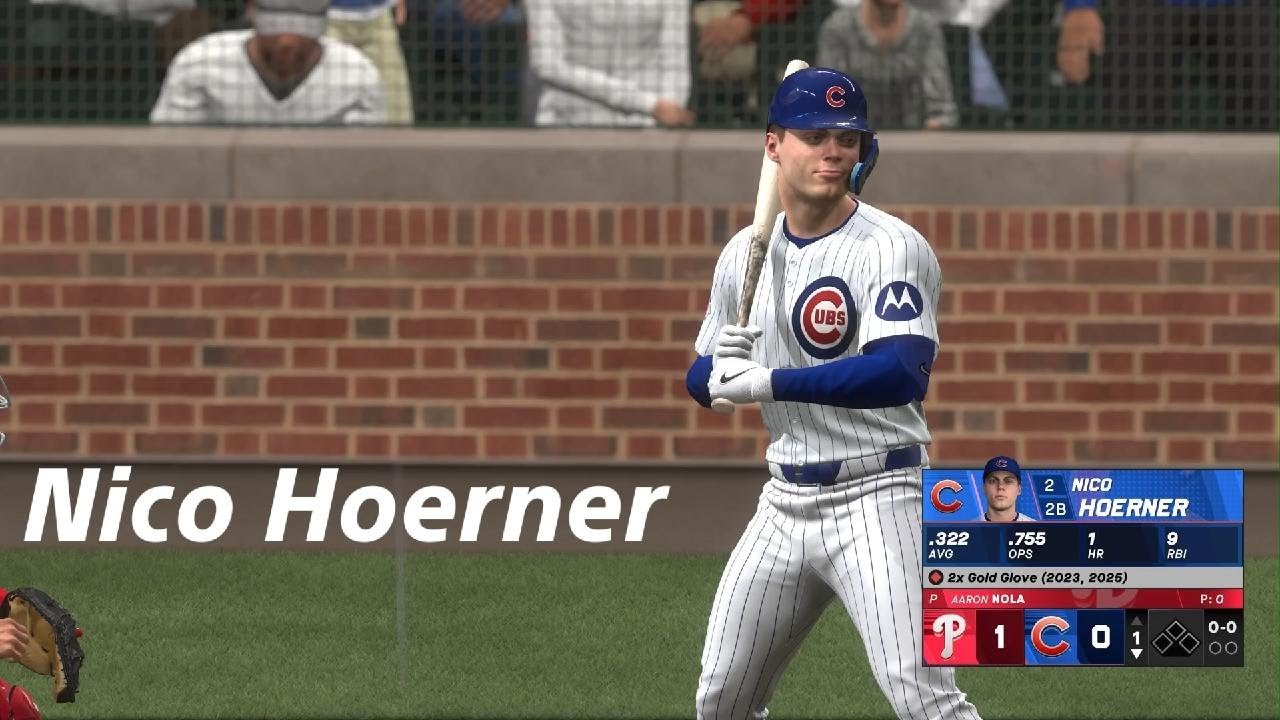 Nico Hoerner ニコ・ホーナー MLB The Show 26 - YouTube