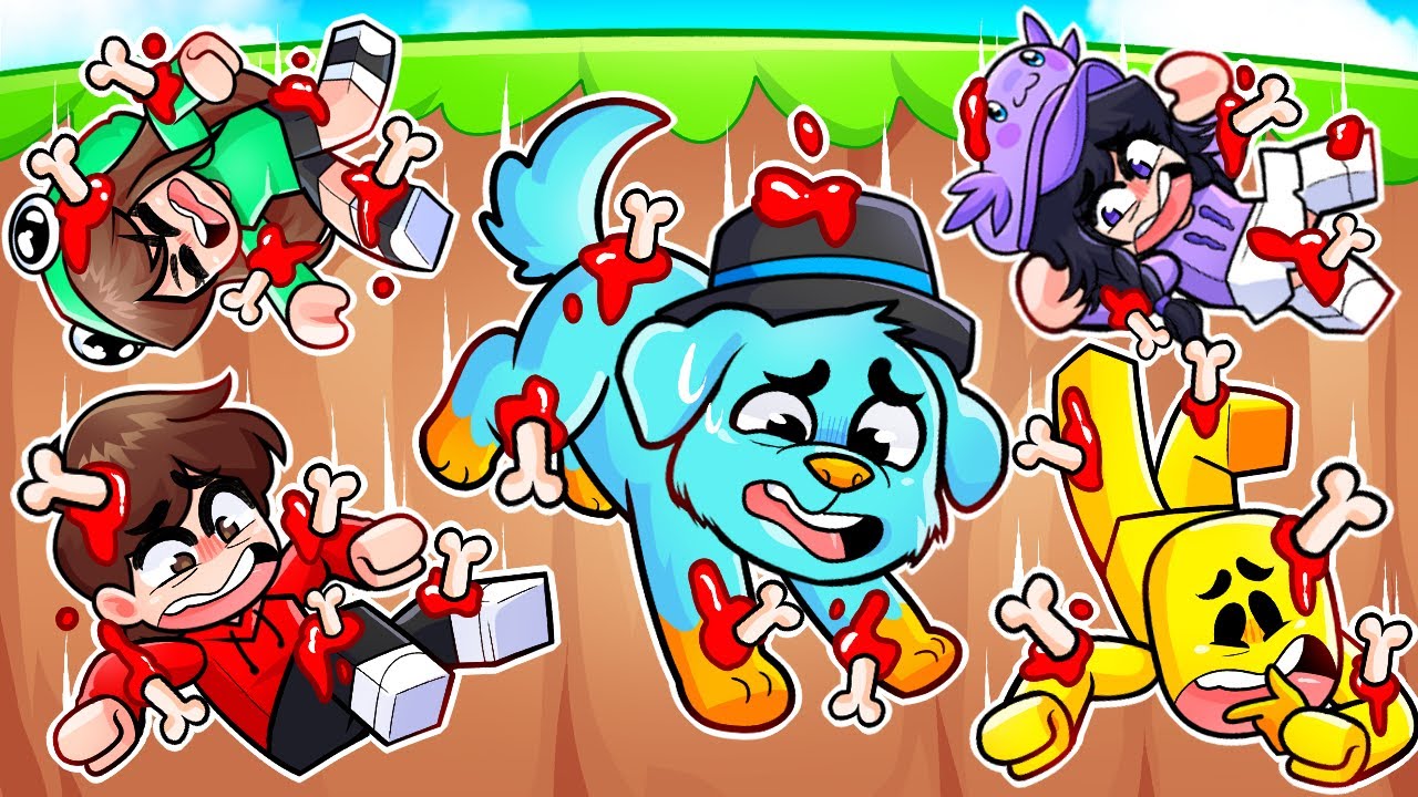 Me TRANSFORMÉ en PERRO y Me ROMPÍ 9,428,126 HUESOS en Roblox HUESOS ROTOS!