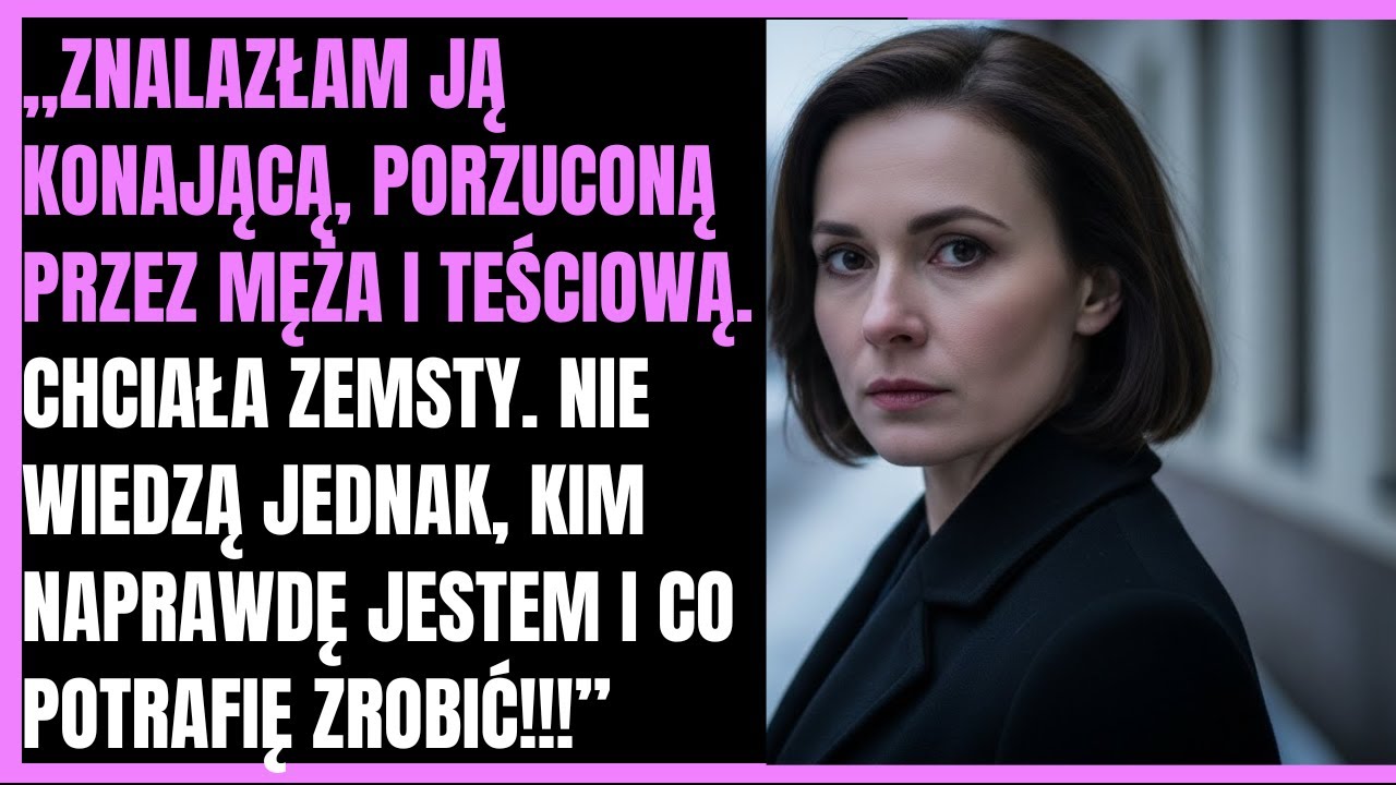 Znalazłam ją w lesie, półprzytomną, w cienkiej sukience, gdy termometr pokazywał minus piętnaście. Śnieg już zaczynał ją przykrywać. Gdy otworzyła oczy, nie było w nich łez ani strachu. Była tylko...
