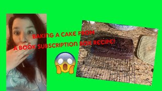 Trying to bake|Beacon Book Box recipe | Dark Chocolate Cake