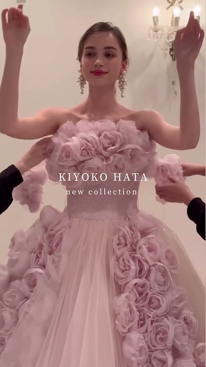 KIYOHO HATA new collection 🤍みなさんはどのドレスが好きですか?💭@kiyoko_hata さま
