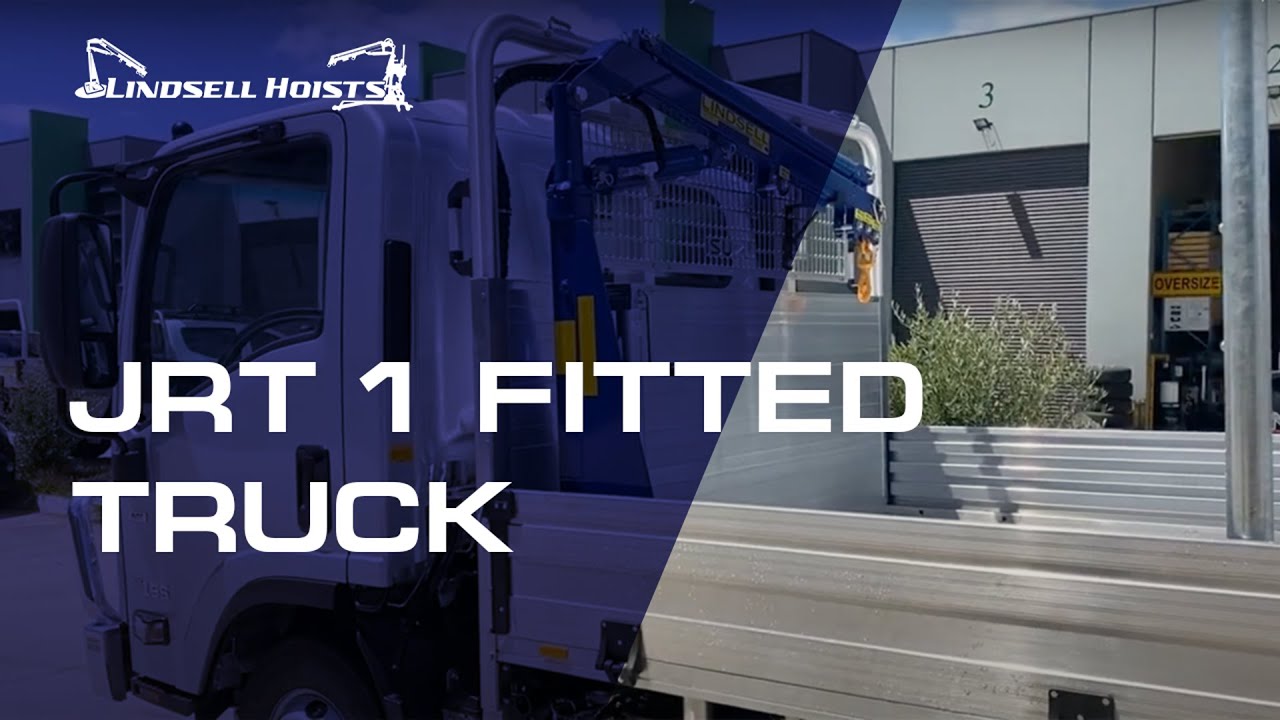 Lindsell Hoist Model JRT 1 Tonne fitted to Truck Aluminium Tray YouTube