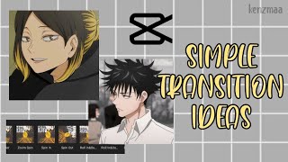 6 simple transition ideas! シ︎(capcut edit) screenshot 5