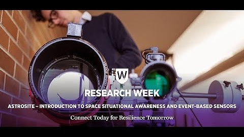 Astrosite – Introduction to Space Situational Awareness and Event based Sensors