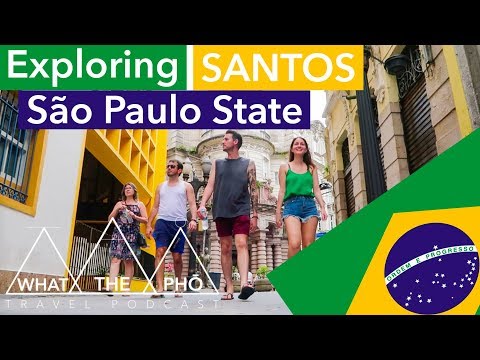 Travelling Santos in São Paulo state with locals | Backpacking Brazil