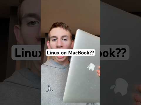 Linux on MacBook?? #linux #techfacts #techtok
