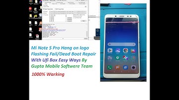 Redmi Note 5 Pro Full Dead Boot Repair 90% Consume With Ufi Box