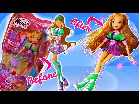 Witty Toys Winx Club Friends Forever Flora Fate Barbie Doll Toy figure  Mattel