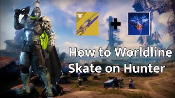 Destiny 2 | How to Worldline Zero Skate on Hunter (console)