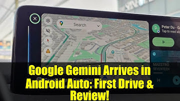 Google Gemini Arrives in Android Auto: First Drive & Review!