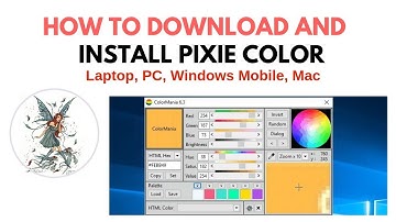 How to Download and Install Pixie Color Picker Software |Web Design and Graphic Designer || All PC