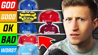 Ranking All PREMIER LEAGUE 2021/22 Home Kits