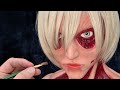 Female Titan Sculpture Timelapse - Attack on Titan - Annie Leonhart - Shingeki no Kyojin