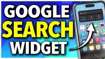 How To Add Google Search Bar to iPhone Home Screen