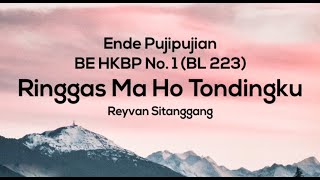 Ringgas Ma Ho Tondingku - BE HKBP No. 1 (BL 223) Tutorial menyanyikan Buku Ende