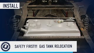 Make YOUR #classictruck Safer!! / Relocating Gas Tank in 6772 Chevy C10!!