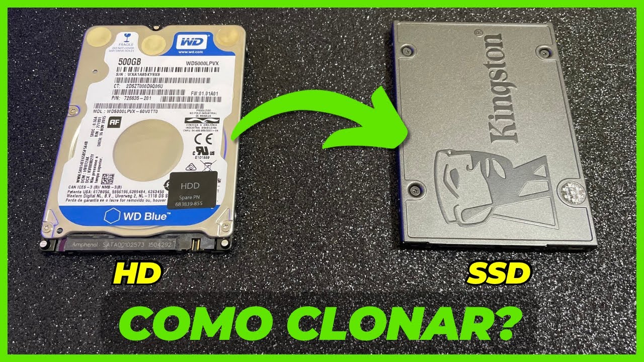 Como transferir seu WINDOWS de um HD para um SSD | Atualizado! - YouTube