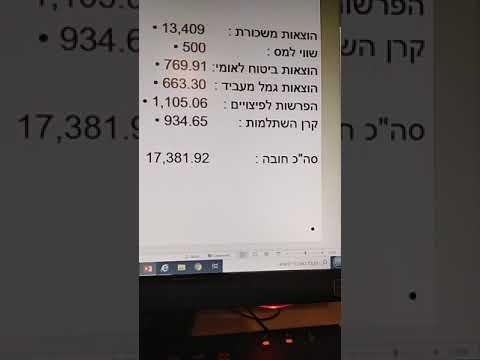 וִידֵאוֹ: כיצד לבצע היוון סחורות באמצעות מע