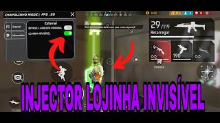 PAINEL INJECTOR HACK DA LOJINHA INVISÍVEL 🔥 ENTRANDO RANQUEADA 😌 SEM VPN SEVIDRO BR 🇧🇷 screenshot 1