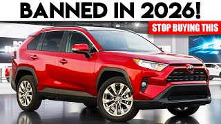 SUVs That Will Face BANS In 2026 - Car Owners LOSING IT!