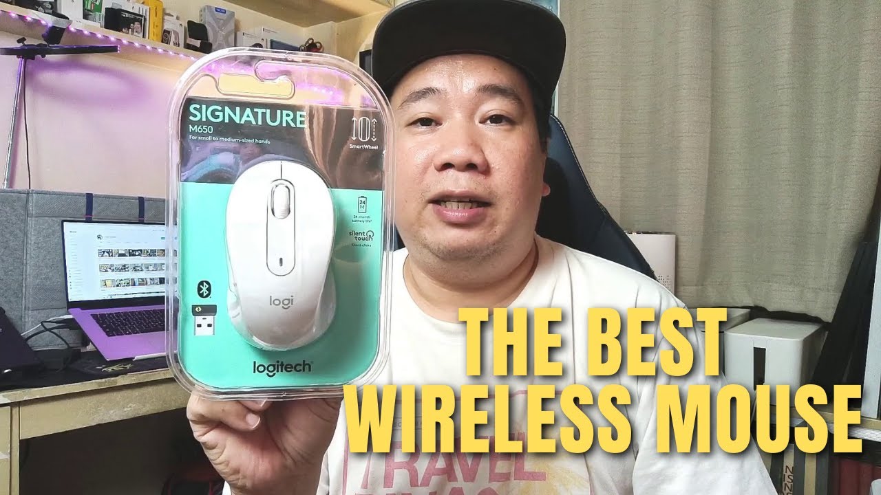 LOGITECH SIGNATURE M650 WIRELESS MOUSE - UNBOXING AND TEST 