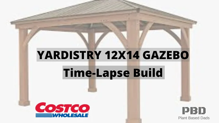DIY Yardistry 12X14 Gazebo Installation Time-lapse