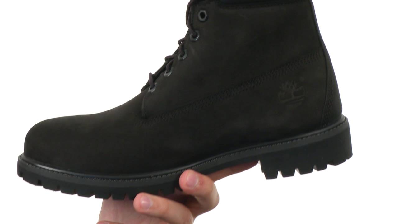 timberland classic 6 inch premium boots black