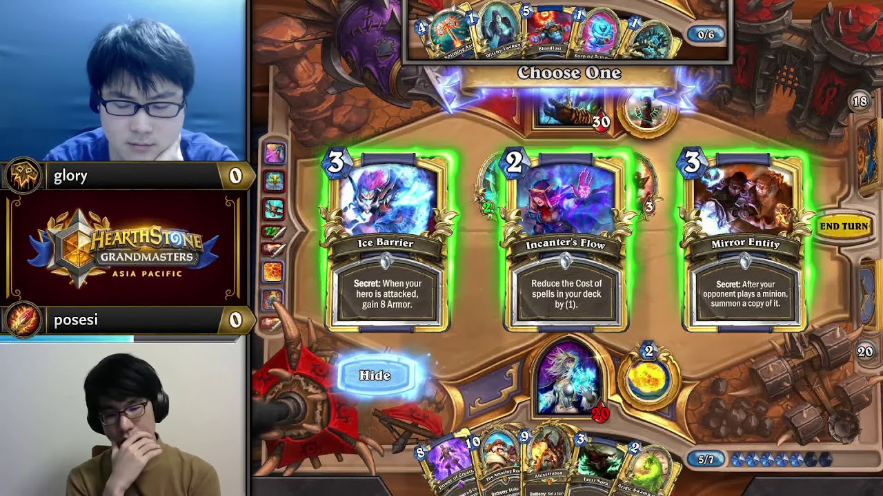 Posesi glory vs posesi - Finals - Hearthstone Grandmasters Asia-Pacific 2020 ...