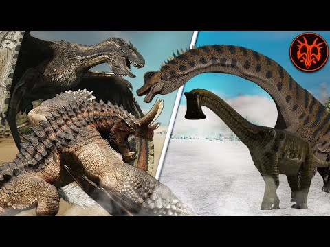 BRISTLEWING & BRACHIOSAURUS!