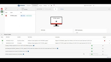 Vmware to SCALE COMPUTING UPONSCALE Migration Tool