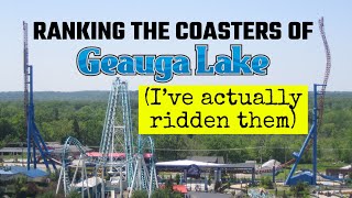 Ranking all of the Geauga Lake Roller Coasters I've Ridden